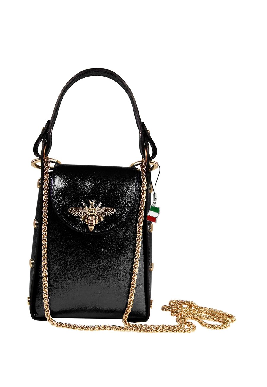 

Сумка кросс-боди DrachenLeder UMHÄNGET, Schwarz/Black