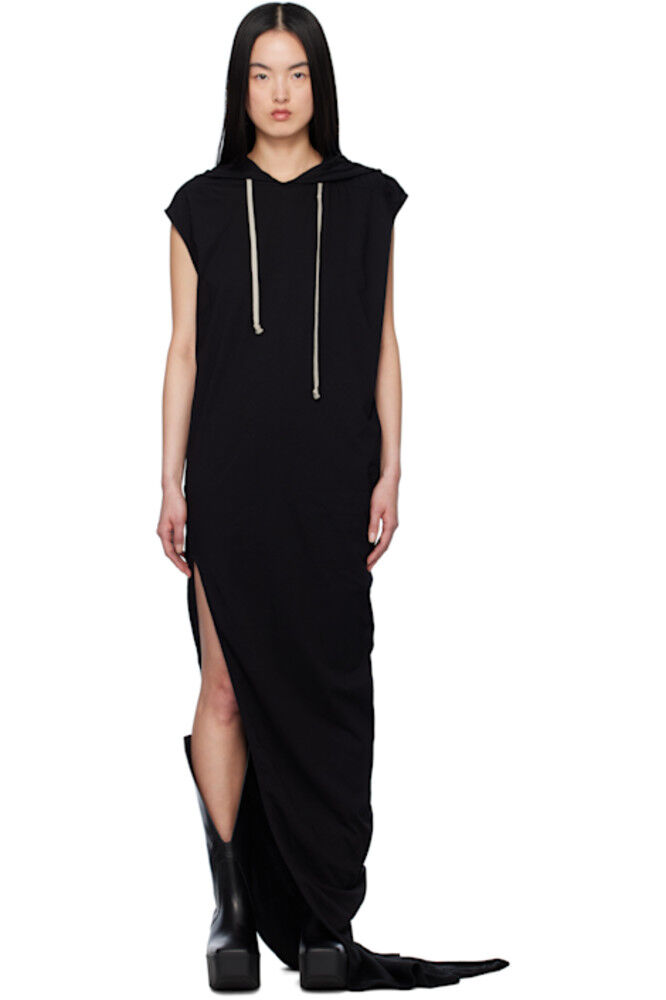 

Черное платье-макси Hollywood Edfu T Rick Owens DRKSHDW