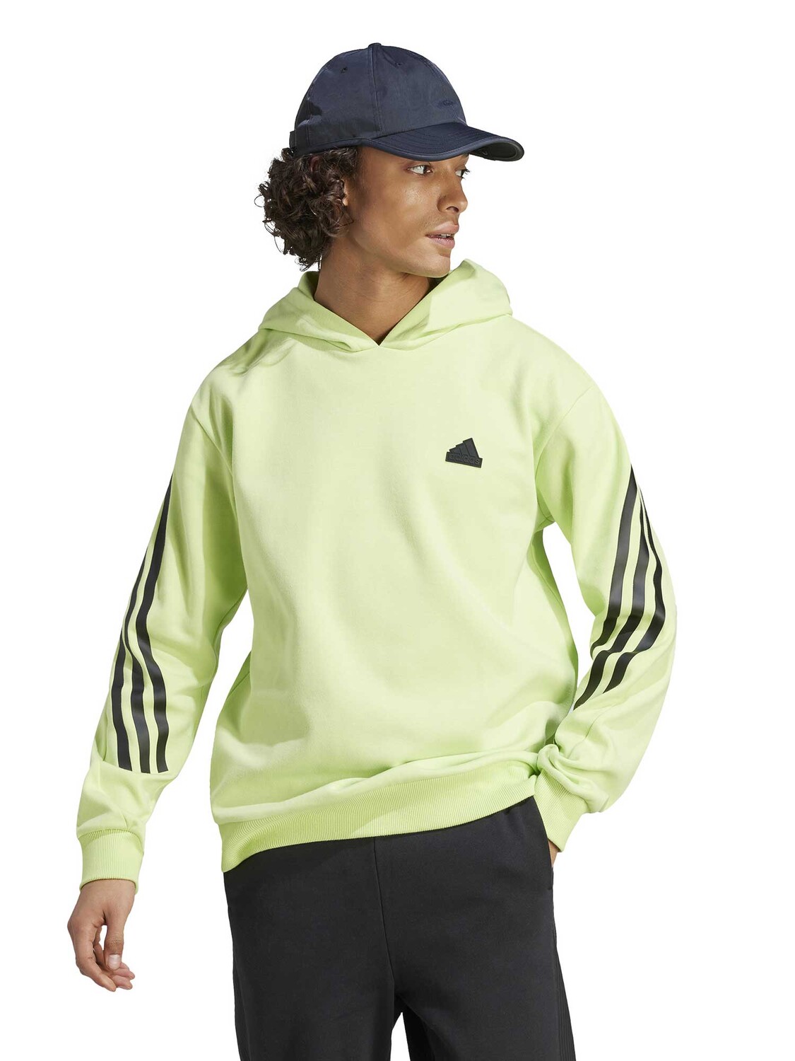 

Толстовка Adidas Sportswear Future Icons 3-Stripes Hoodie, зеленый