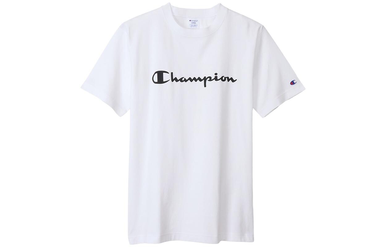 

Футболка с логотипом Kith Script, цвет Heather White Champion, черный