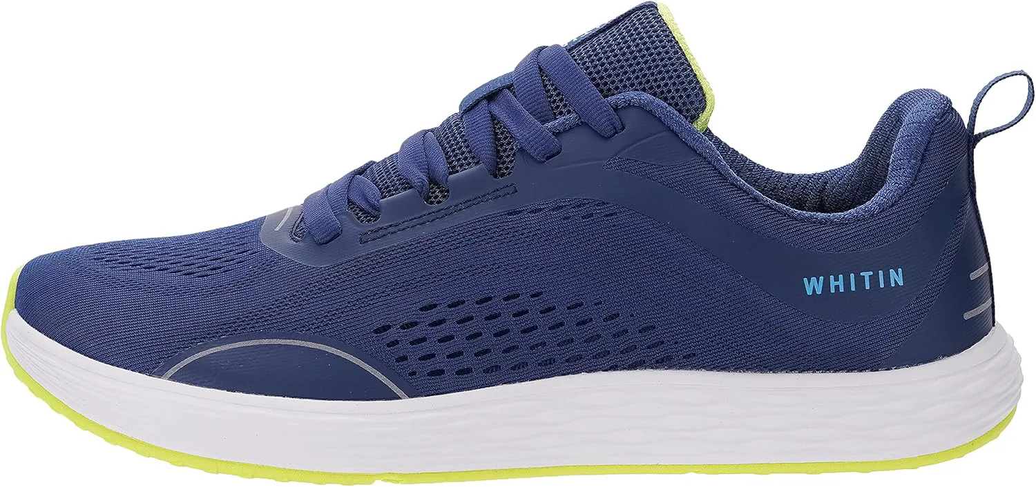 

Мужские кроссовки WHITIN с нулевым перепадом + широкая носовая часть, синий