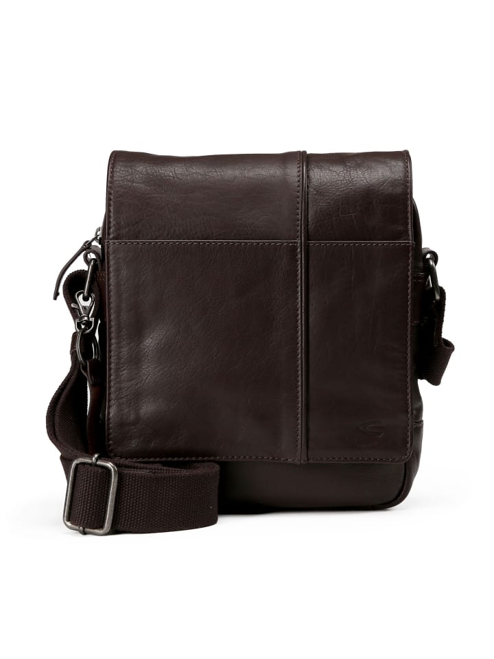 

Сумка через плечо из сосновой кожи, 23 см, коричневого цвета Camel Active