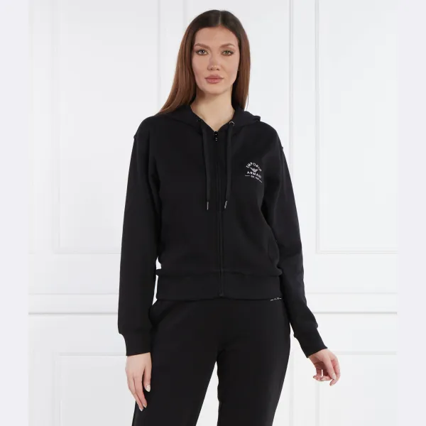 Толстовка повседневного кроя для отдыха Emporio Armani, черный — фото 2