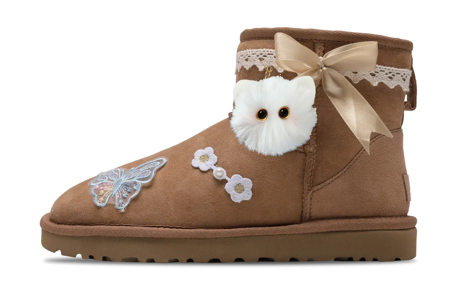 

CLASSIC MINI Зимние ботинки женские Ugg, коричневый