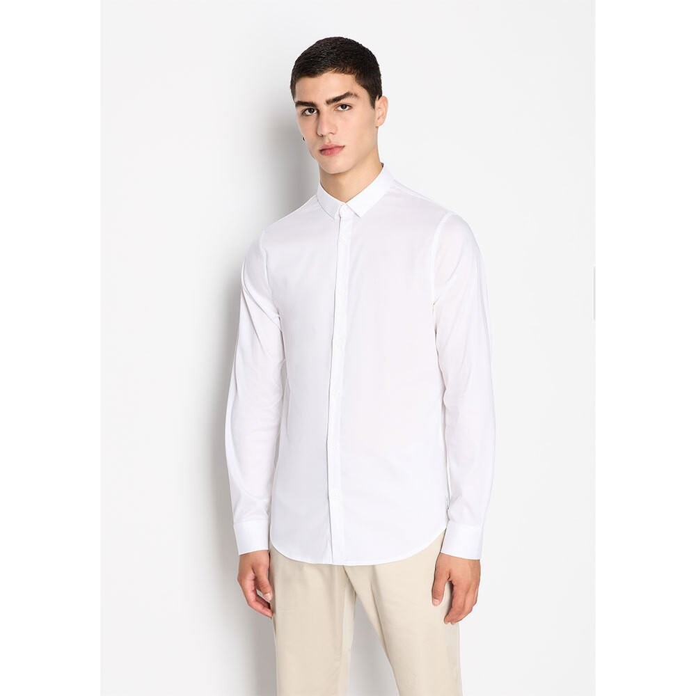 

Рубашка с длинным рукавом Armani Exchange 8NZC49_ZNYXZ, белый