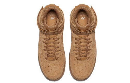Кроссовки air force 1 high se Nike, золотой — фото 4