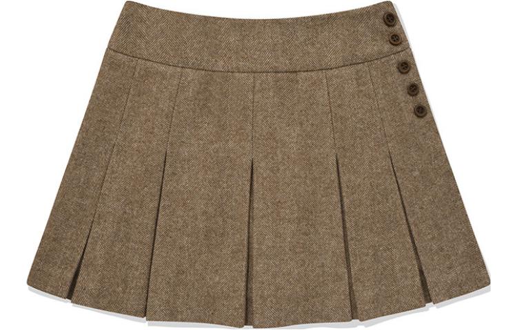

Повседневные короткие юбки Women's Dark Beige KIRSH, темно-бежевый