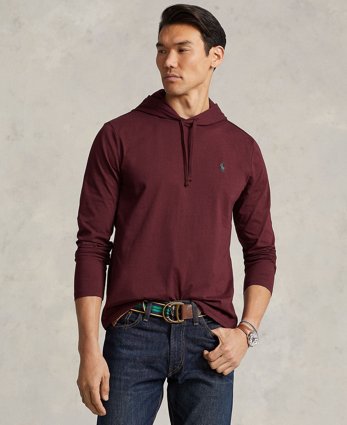 

Мужская футболка из джерси с капюшоном Polo Ralph Lauren