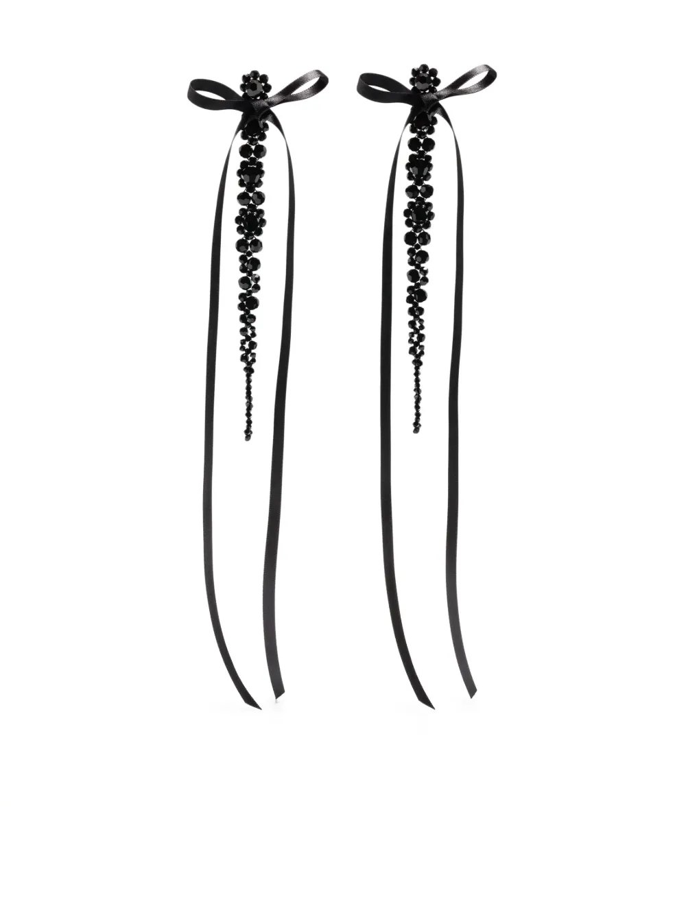 

Серьги с подвесками Simone Rocha, черный