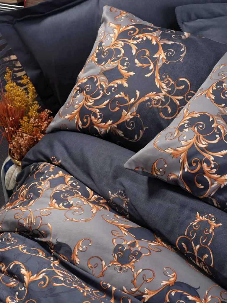

Пододеяльник L'Essentiel Linge de Maison, темно-синий