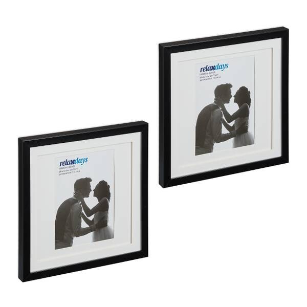 

Рамка для фотографий Relaxdays 25x25 cm 2 шт, черный