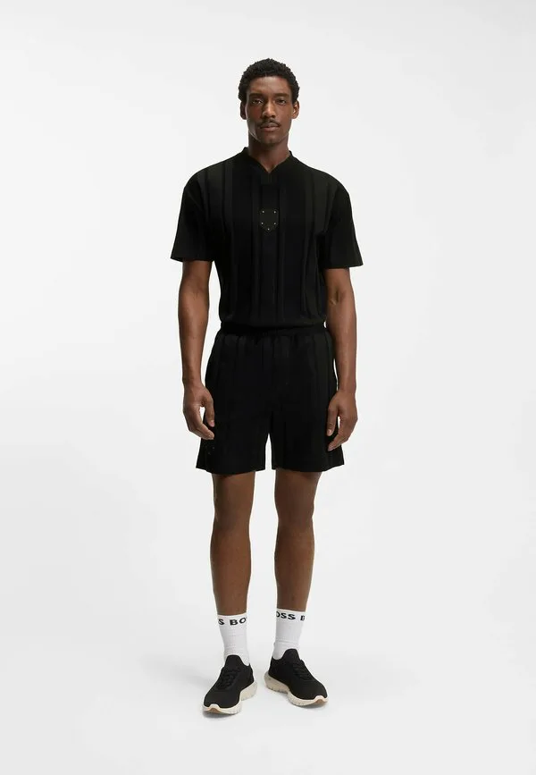 Футболка boss ts_bb bc lux grx print Boss, Black One — фото 2