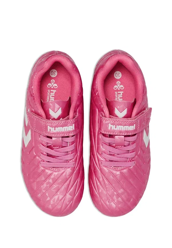 Кроссовки детские Hummel Top star m.g. vc 2.0 jr baby shoes, розовый аврора — фото 3