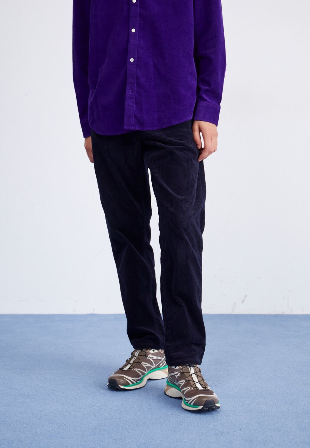 

Брюки Newel Pant Carhartt WIP, цвет dark navy