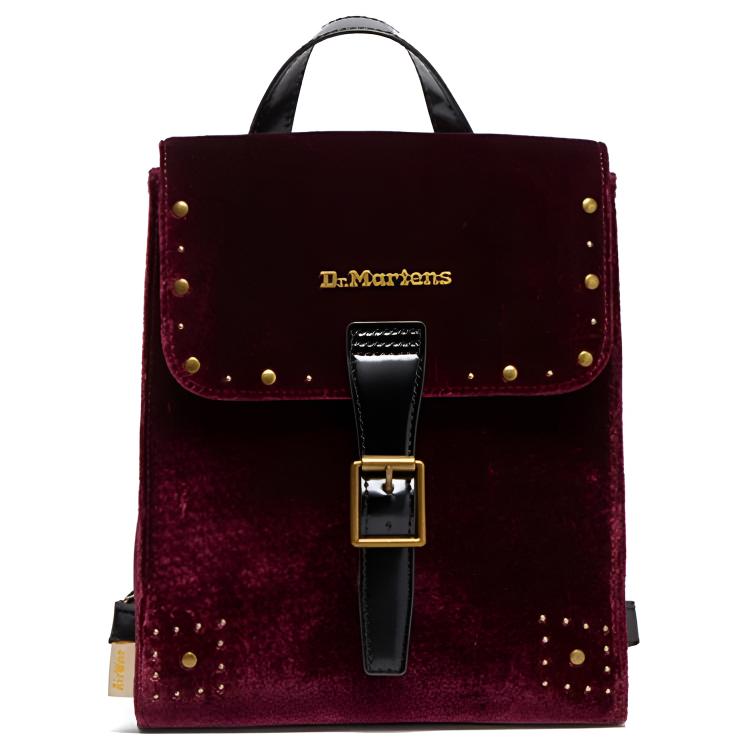

Dr.Martens Миниатюрный женский рюкзак из ткани темно-красный, Dark Red