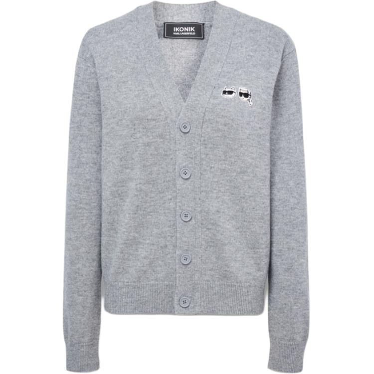 

Свитер KARL LAGERFELD FW25 женский KARL LAGERFELD / Karl Lagerfeld Jeans, серый