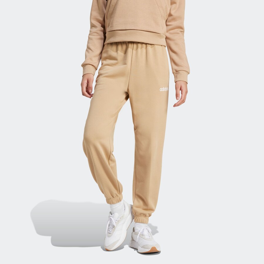 Зауженные спортивные брюки ADIDAS SPORTSWEAR Essentials, песочный — фото 2