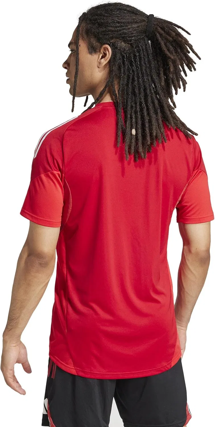 Тренировочная джерси, slim fit, adidas, Team Power Red/Pure Ruby — фото 2