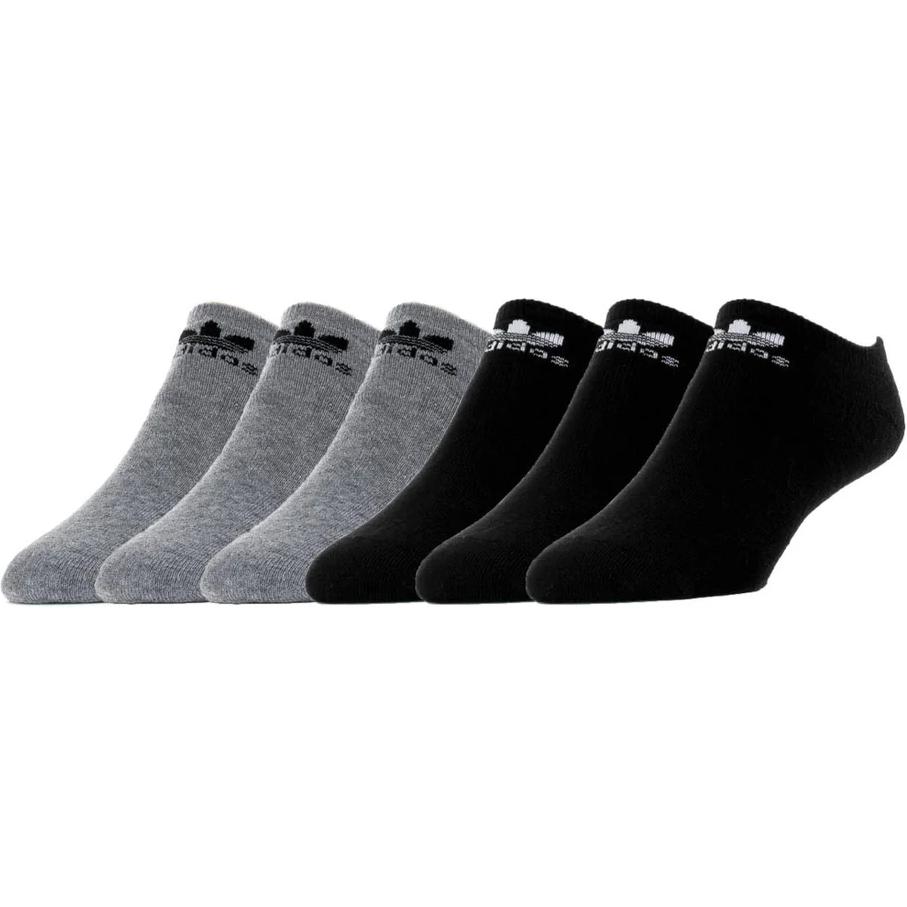 

Носки Unisex 6 пар Adidas, 6 pack (серый 3+черный 3)