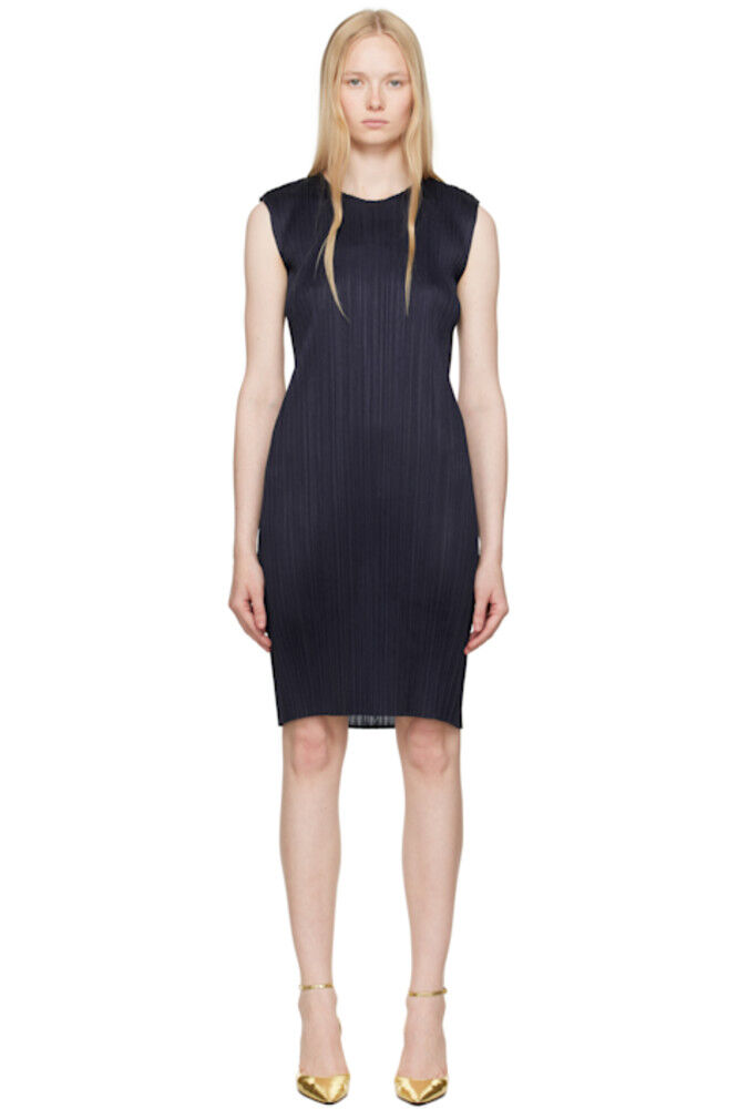 

Платье миди Navy June New Colorful Basics 4 PLEATS PLEASE ISSEY MIYAKE