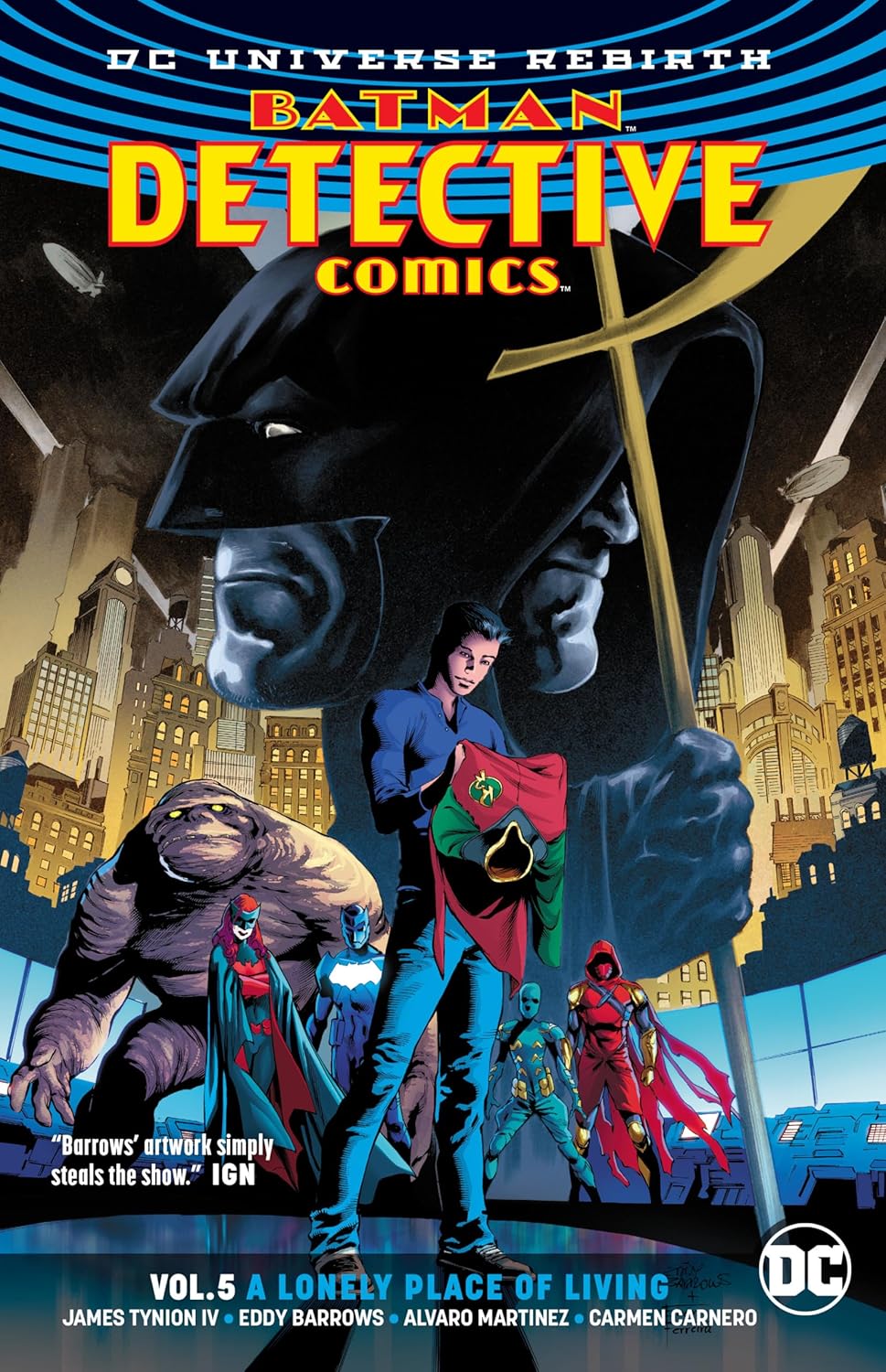 

Batman: Detective Comics Vol. 5: A Lonely Place of Living (Rebirth) (DC Comics)