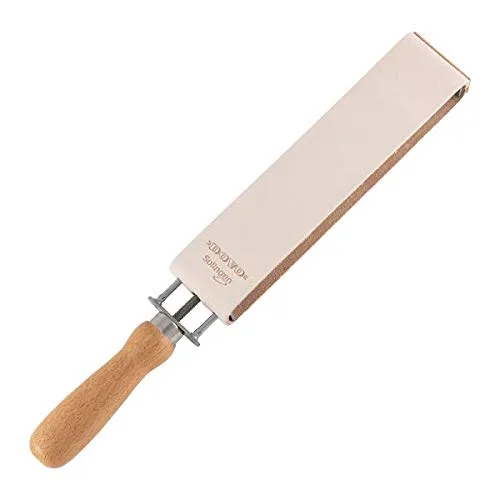 Ремень для заточки DOVO с деревянной ручкой, DV-186210011, 1 шт.