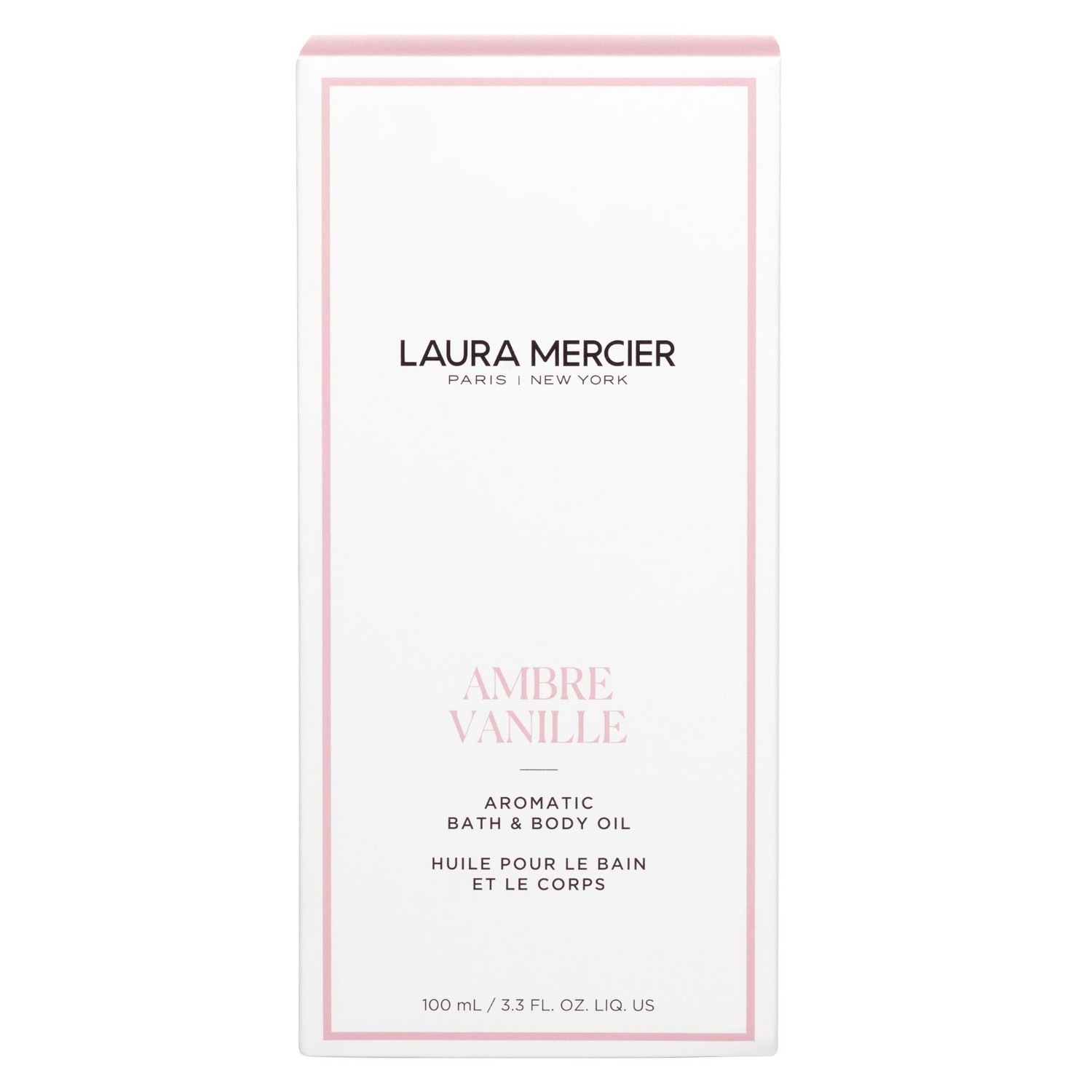 Масло для тела b&b body oil Laura Mercier, объем ambre vanille 100 мл — фото 2