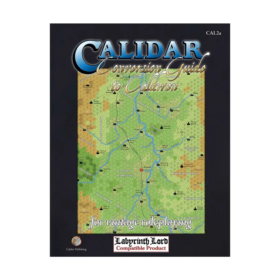 

Conversion Guide to Caldwen for Vintage Roleplaying, Calidar, мягкая обложка