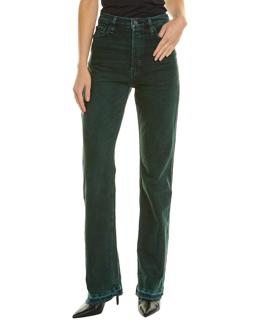 

Джинсы HUDSON Faye Overdye Scarab с ультравысокой талией и завышенной талией HUDSON Jeans, синий