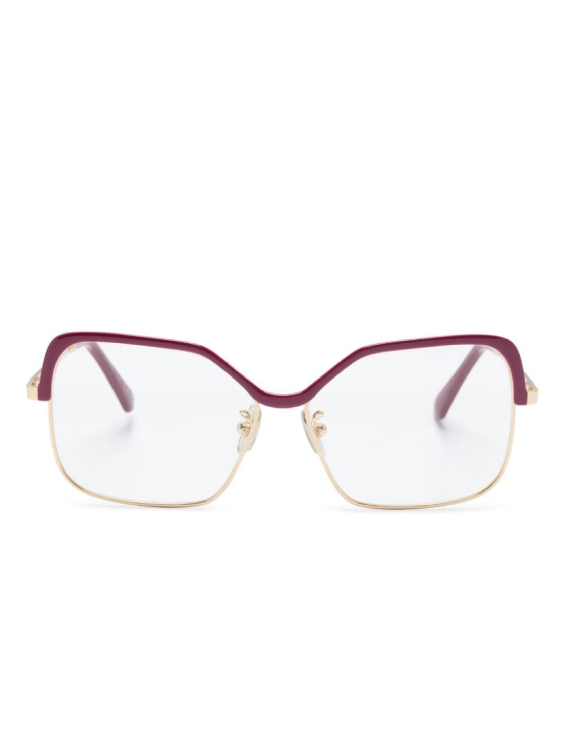 

Marni Eyewear очки в квадратной оправе, красный