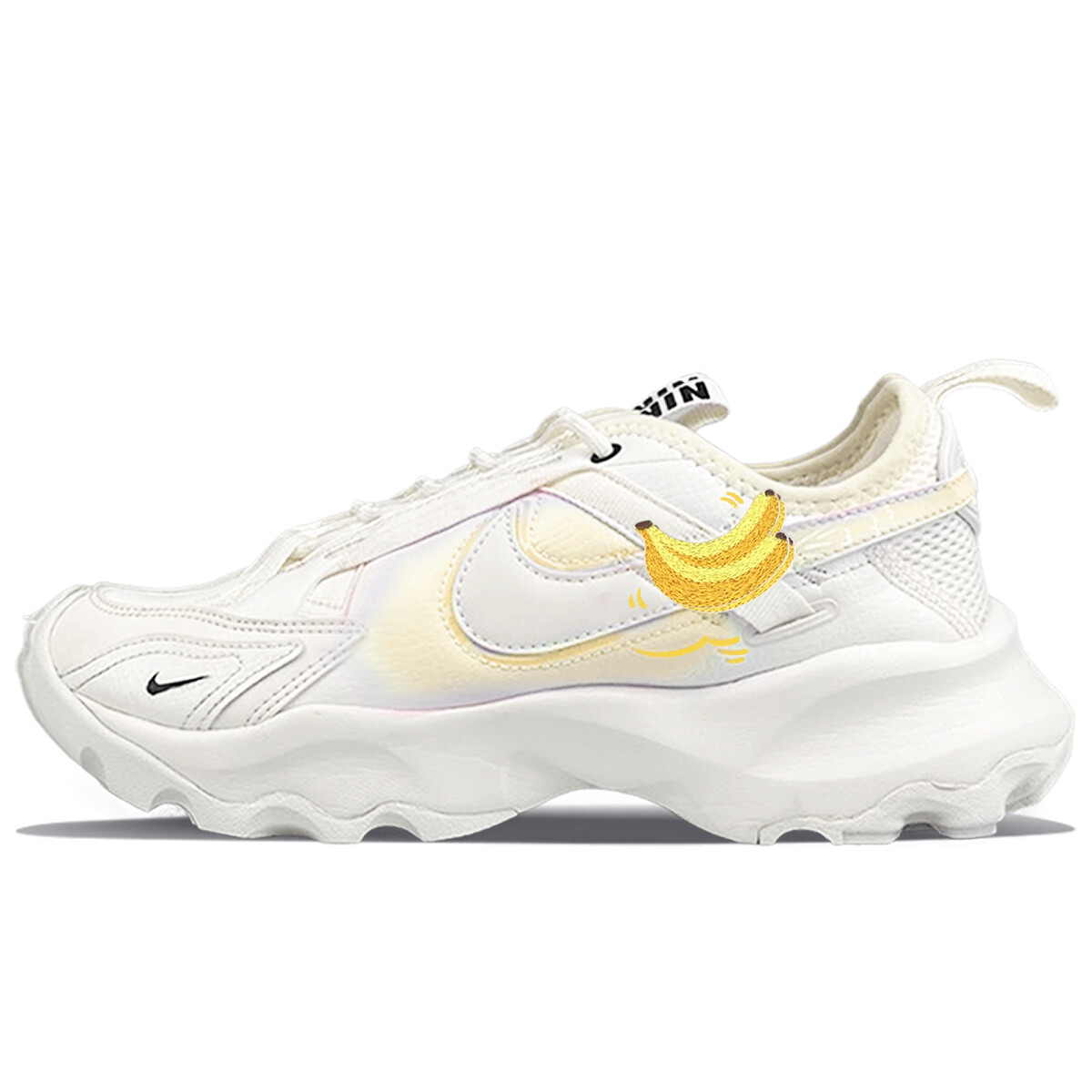 

Кроссовки Nike TC 7900 Lifestyle Shoes Women's Low-top Yellow, белый/желтый