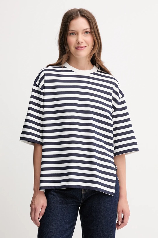 

Хлопковая футболка United Colors Of Benetton, темно-синий