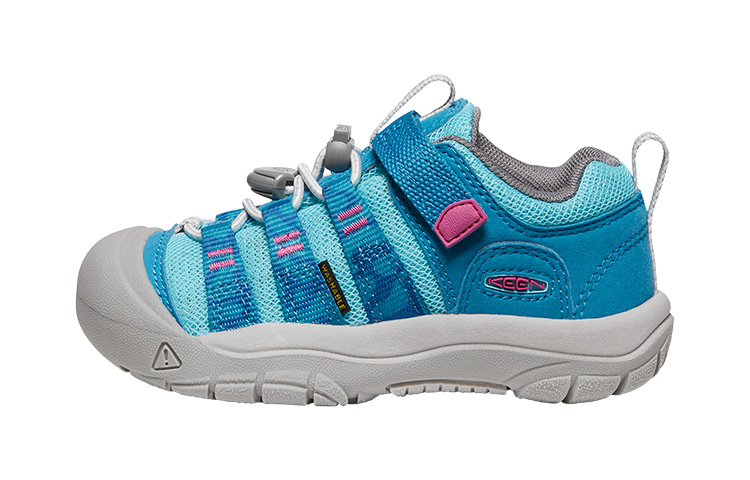 

Кроссовки KEEN Newport H2 Kids Outdoor Shoes PS Low-top Fjord Blue/fjord Red, голубой