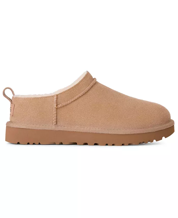 Женские классические ботильоны UGG с микро-язычком UGG, коричневый/бежевый — фото 2