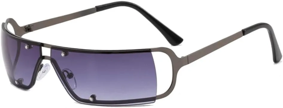 

Женские солнцезащитные очки в винтажном стиле с прямоугольными линзами, женские солнцезащитные очки, мужские солнцезащитные очки в стиле ретро VFDHN, Purple