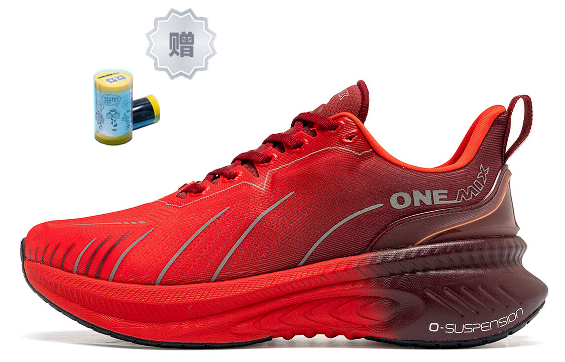 

Кроссовки для бега Shock Absorber Unisex Low-top Ka Yan Red Onemix