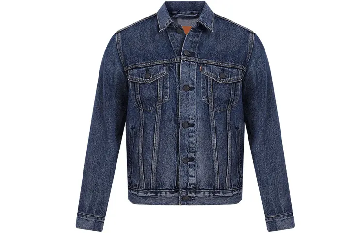 

Мужская джинсовая куртка Levi's levi’s, цвет Dark Blue, Синий, Мужская джинсовая куртка Levi's levi’s, цвет Dark Blue