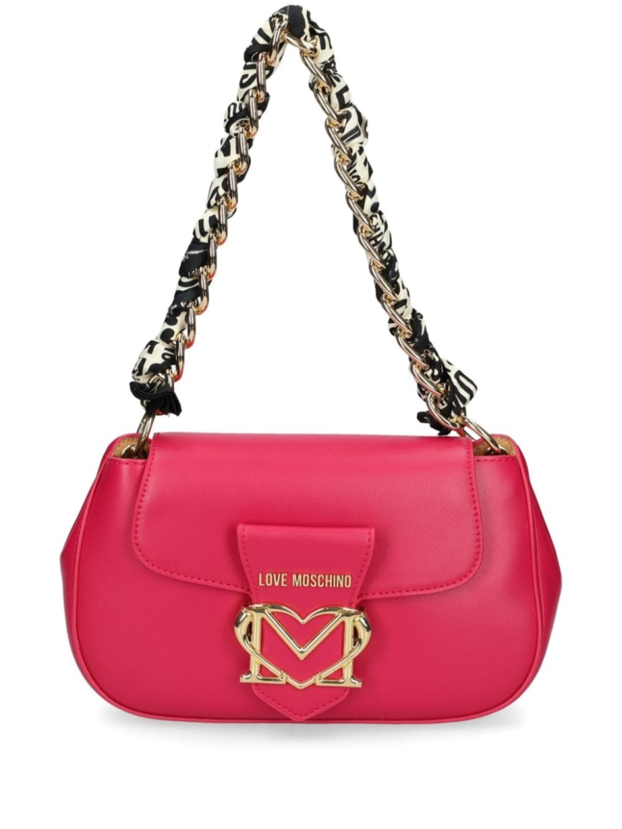 

Сумка через плечо с логотипом Love Moschino, розовый