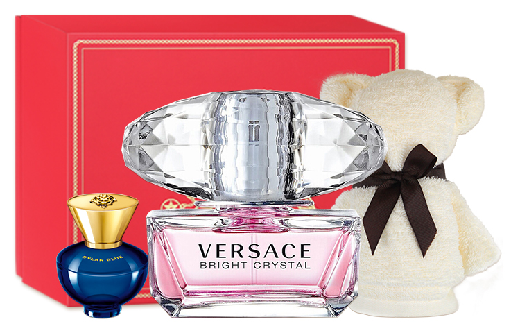 VERSACE Pink Diamond Crystal Eau De Parfum/Pink Diamond Gift Box Set Eau De Toilette — фото 3
