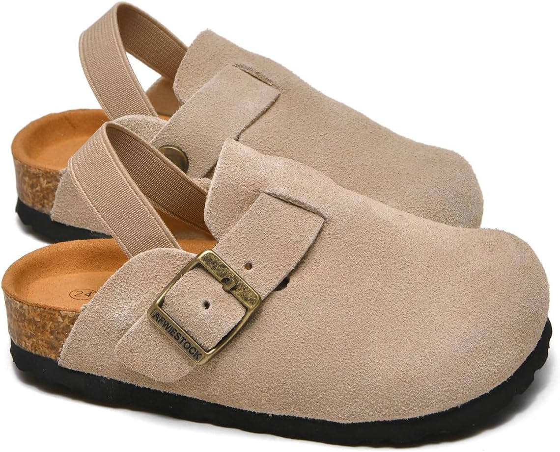 

Детские сабо AFWIE из натуральной кожи, Apricot