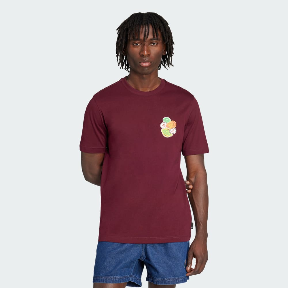 

Футболка Adidas Trefoil Series Loose Tee, цвет Maroon