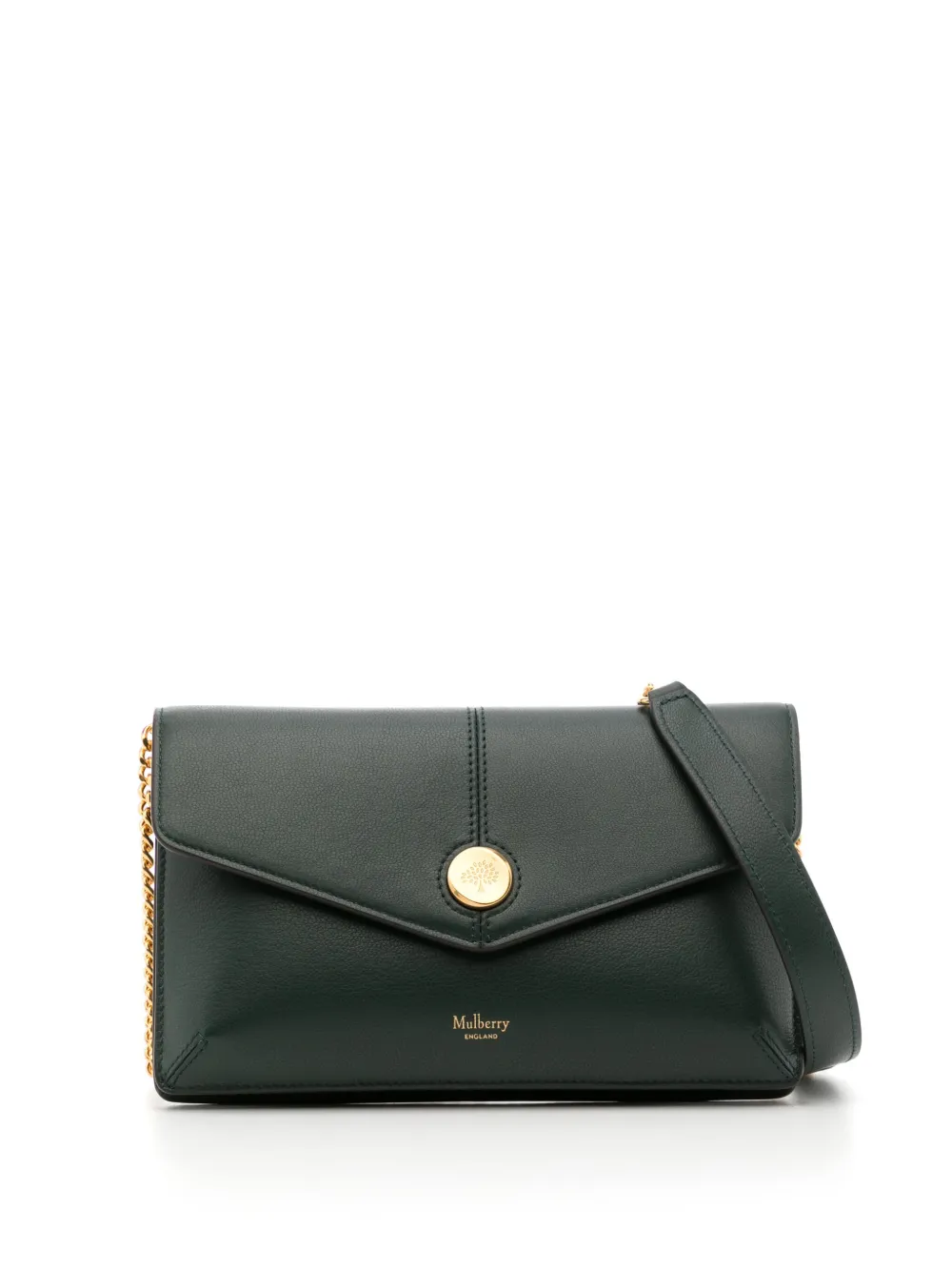 

Сумка через плечо с откидным клапаном Mulberry, зеленый