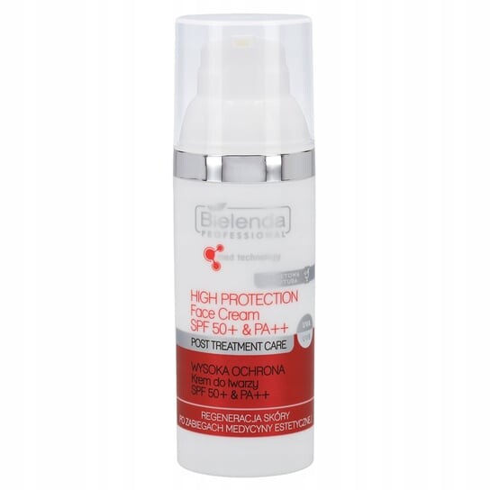Крем для лица SPF50 BIELENDA После процедур эстетической медицины, Professional — фото 2
