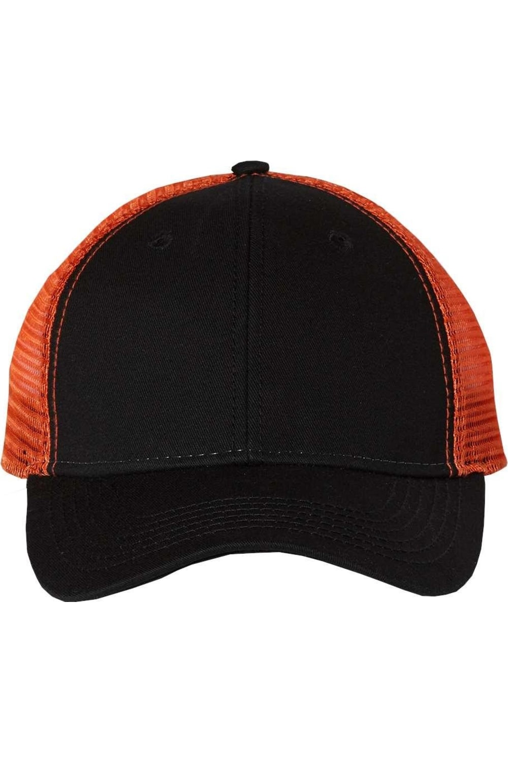 

Кепка Sportsman Bio-Washed Trucker, черный/оранжевый