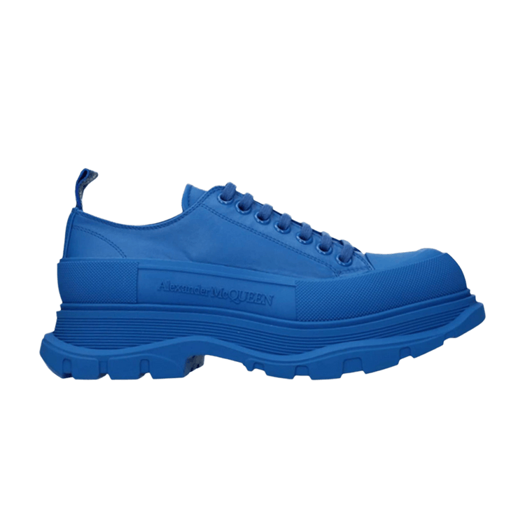 

Кроссовки Alexander McQueen Tread Slick Lace-Up 'Lake Blue', синий