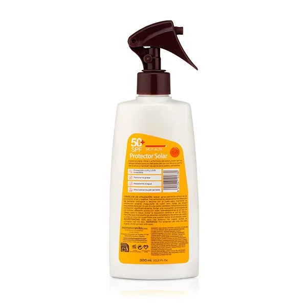 Солнцезащитный крем SPF 50+ INSTITUTO ESPAÑOL Sunscreen Spray Kids 300 мл — фото 2
