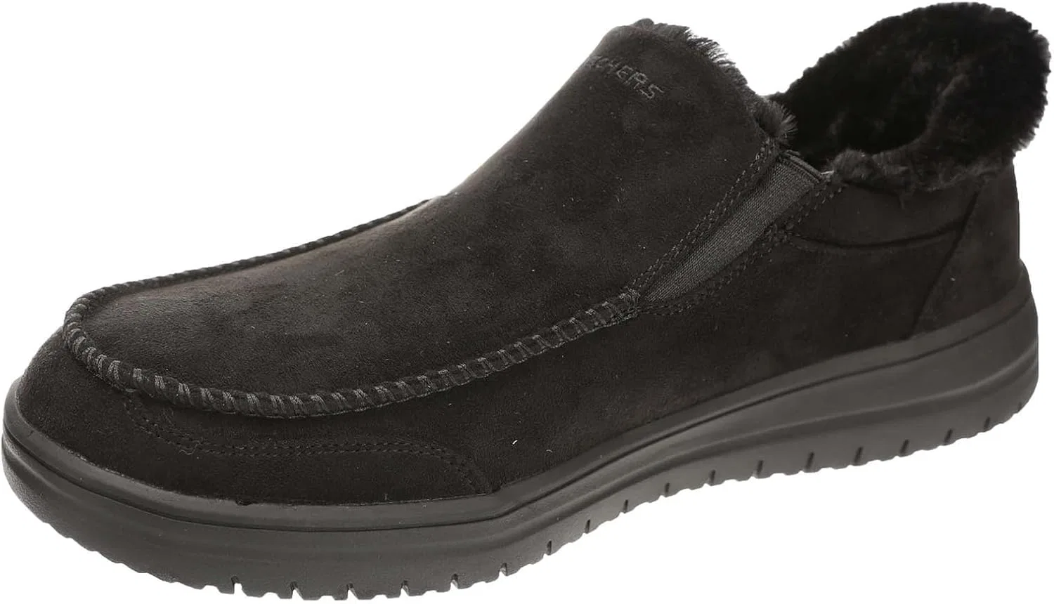 Мужские мокасины Skechers Murette Scofield, Black — фото 4