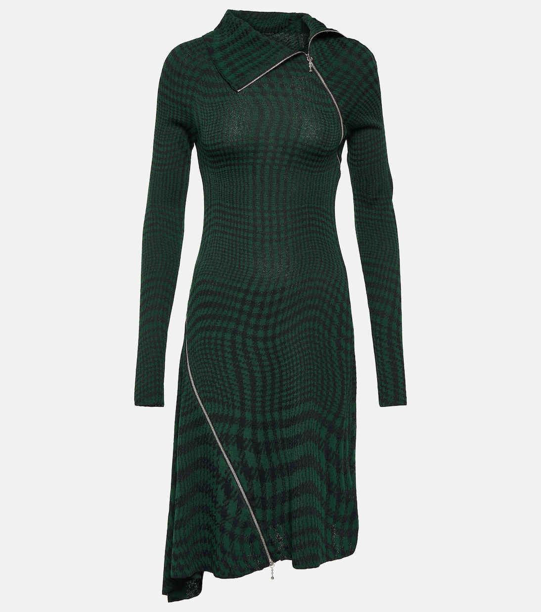 

Платье миди из смесовой шерсти в клетку Burberry Burberry, Ivy Ip Pattern