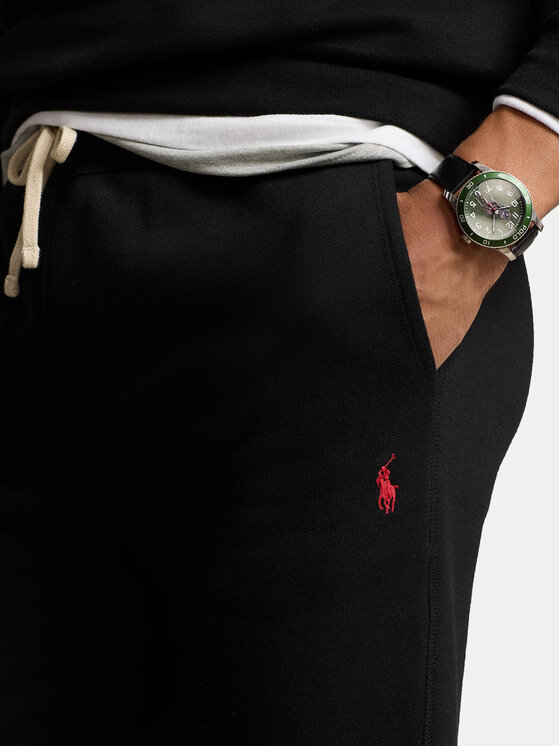 Спортивные брюки relaxed fit 710793939001 Polo Ralph Lauren, черный — фото 4
