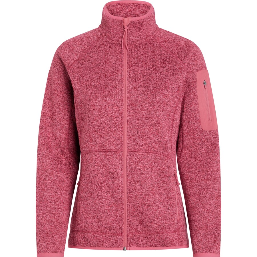 

Спортивная флисовая куртка MCKINLEY Skeena, mottled red